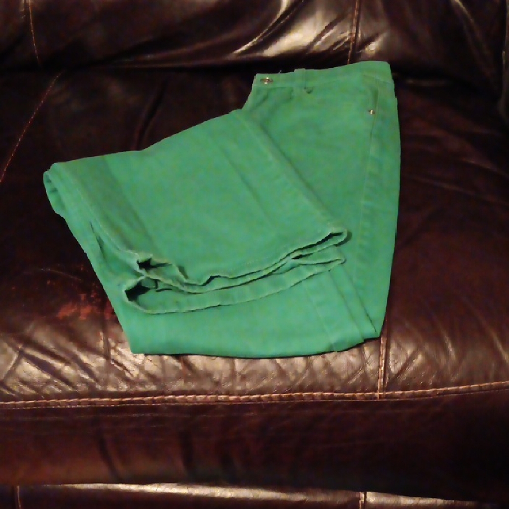 Divided Denim Green Pants